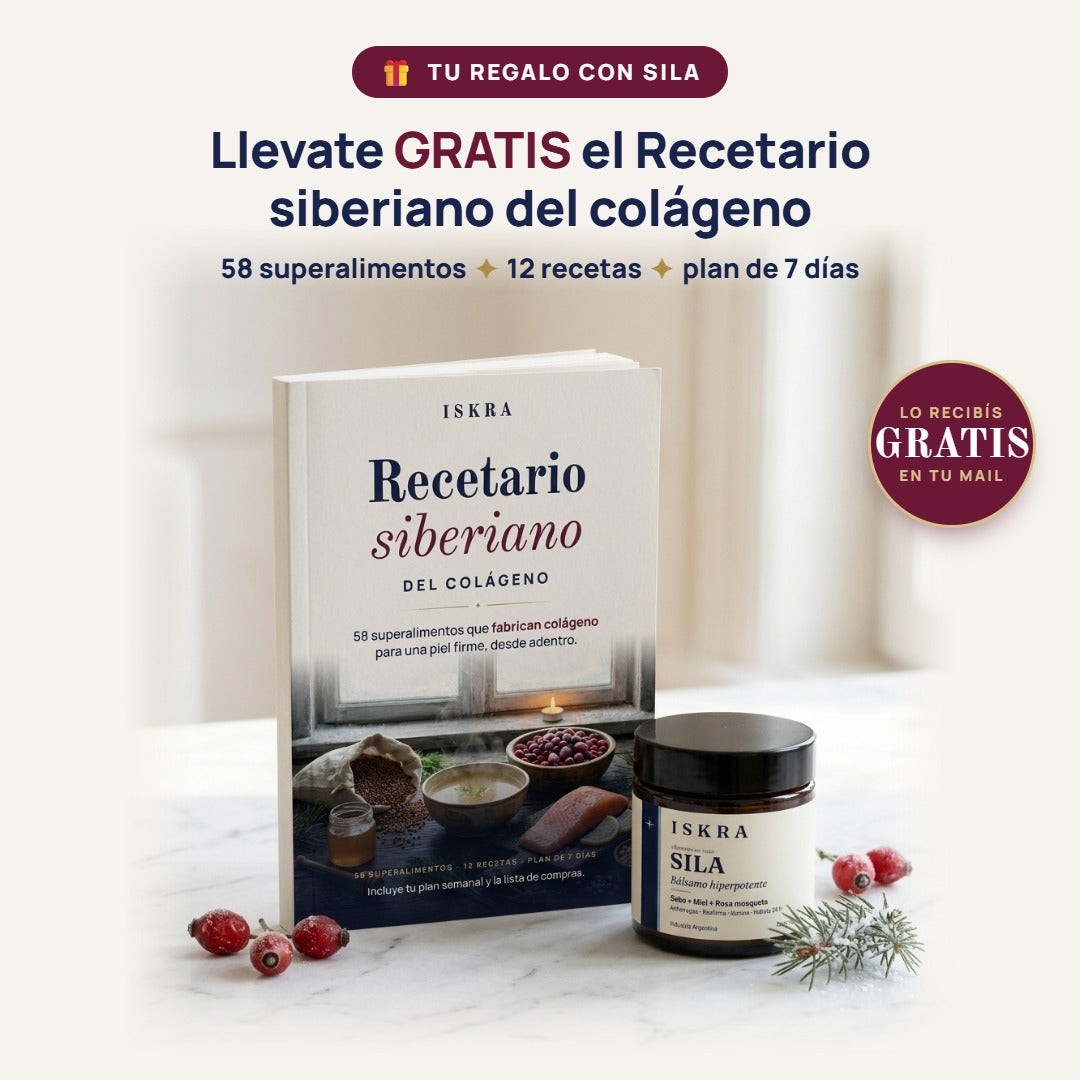 De regalo con ISKRA SILA: Recetario siberiano del colágeno