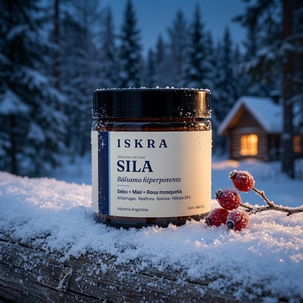 ISKRA SILA en la nieve de Siberia